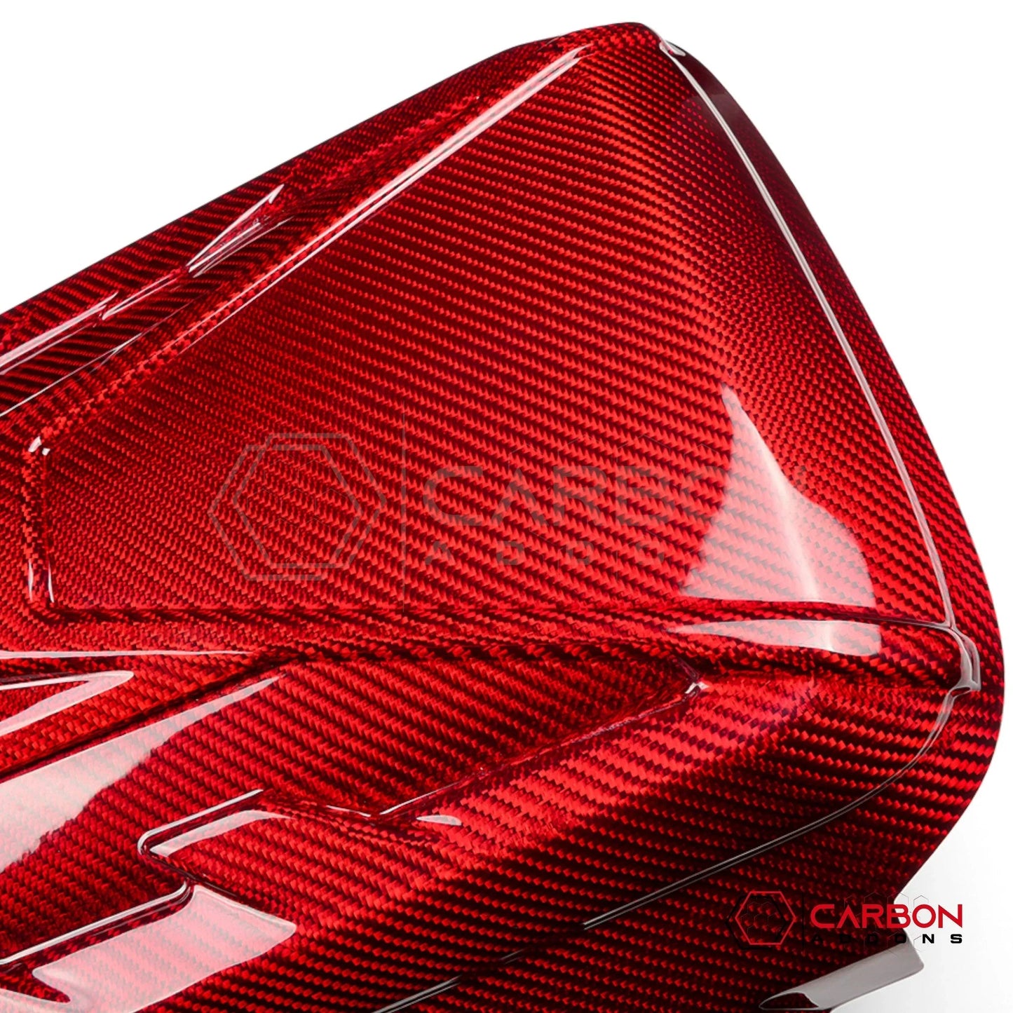 C8 Corvette Stingray Carbon Fiber Engine Cover | Direct OEM Replacement (2020–2026)