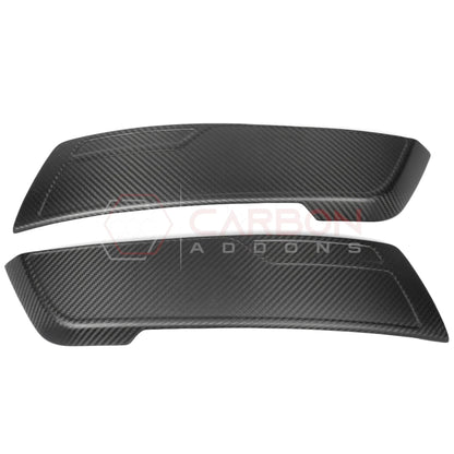 Real Carbon Fiber Rear Wheel Fender Flare Trim Insert For 2021–2024 Ford Bronco Raptor