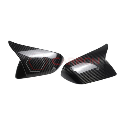 2024+ S650 Mustang M Style Carbon Fiber Exterior Side Mirror Cover