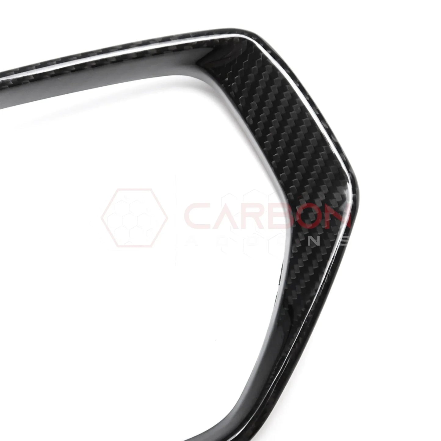 C8 Corvette Carbon Fiber Side Mirror Front Trim Cover (2020-2026)