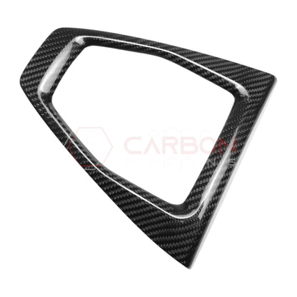 Real Carbon Fiber Gear Shifter Trim Cover for 2024+ Ford Mustang