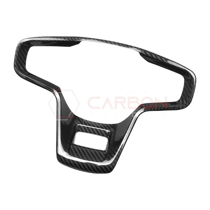 2021+ Bronco Real Carbon Fiber Steering Wheel Button Trim Cover