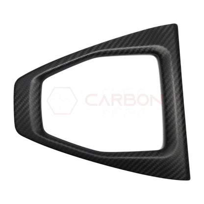 Real Carbon Fiber Gear Shifter Trim Cover for 2024+ Ford Mustang