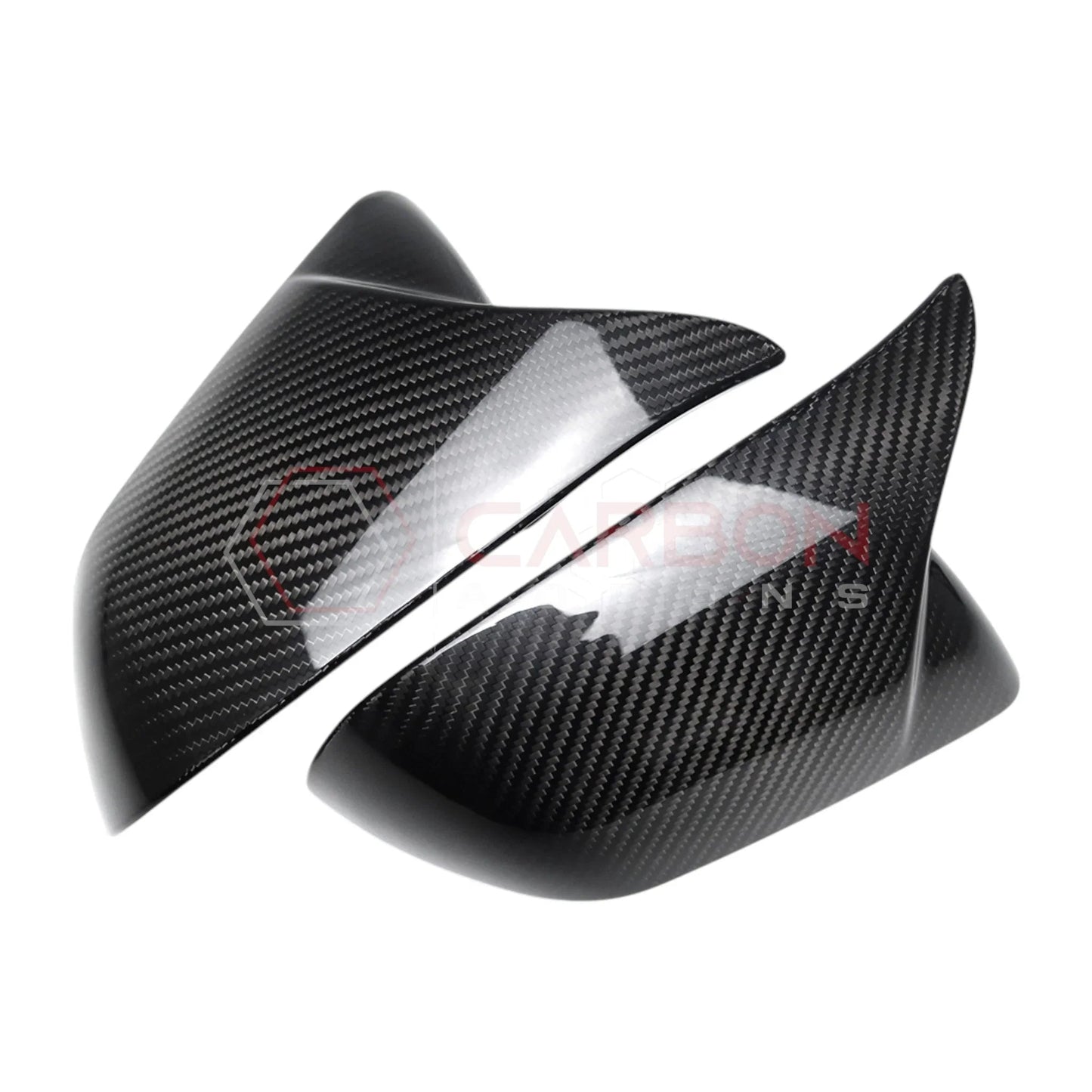 Mustang 2015-2023 Exterior Carbon Fiber M Style Mirror Covers