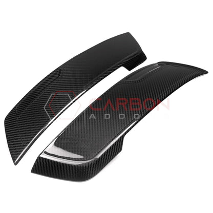 Real Carbon Fiber Rear Wheel Fender Flare Trim Insert For 2021–2024 Ford Bronco Raptor