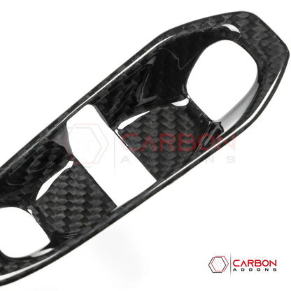 2026+ C8 Corvette Gear Selector Inner Frame Real Carbon Fiber Trim Cover