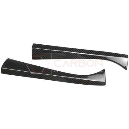 C8 Corvette Real Carbon Fiber Dashboard Side Trim Covers | Interior Upgrade (2020-2027)