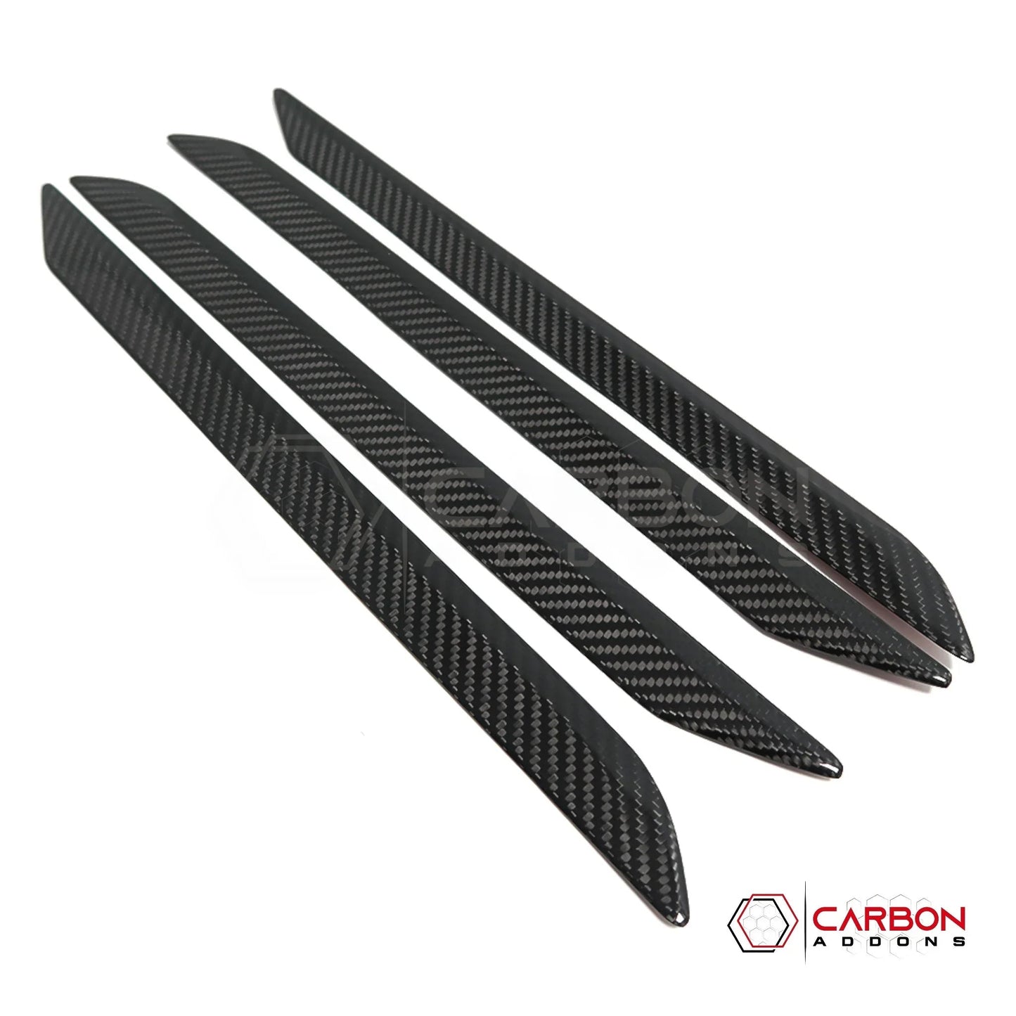 2019+ RAM 1500/TRX/RHO Interior Door Panel Trim Hard Carbon Fiber Cover