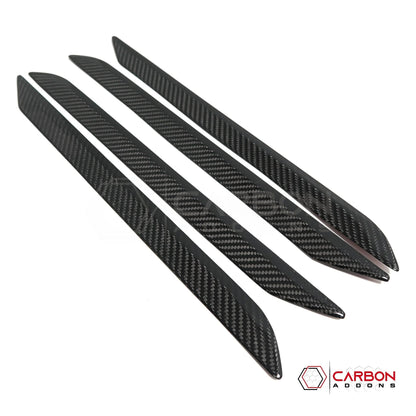 2019+ RAM 1500/TRX/RHO Interior Door Panel Trim Hard Carbon Fiber Cover