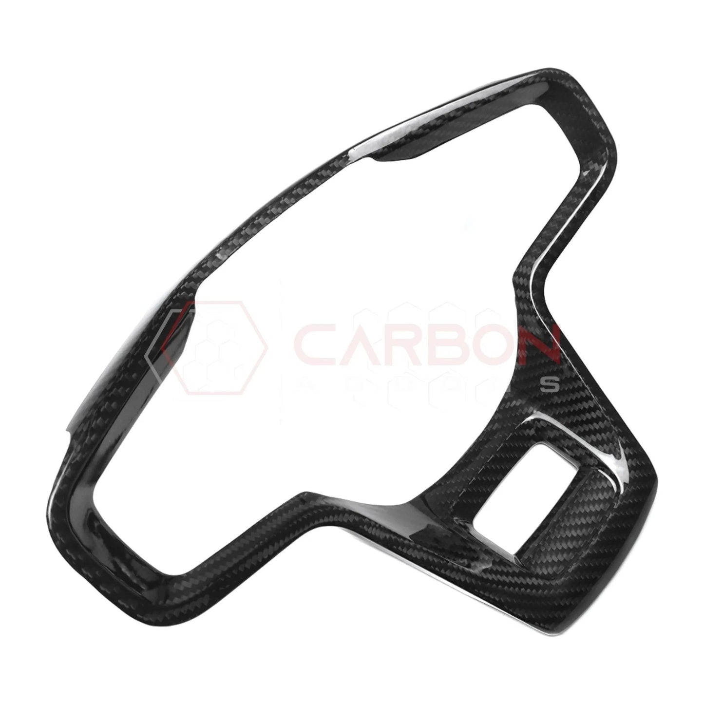 2021+ Bronco Real Carbon Fiber Steering Wheel Button Trim Cover