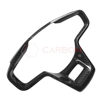2021+ Bronco Real Carbon Fiber Steering Wheel Button Trim Cover