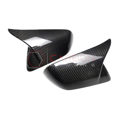 2024+ S650 Mustang M Style Carbon Fiber Exterior Side Mirror Cover