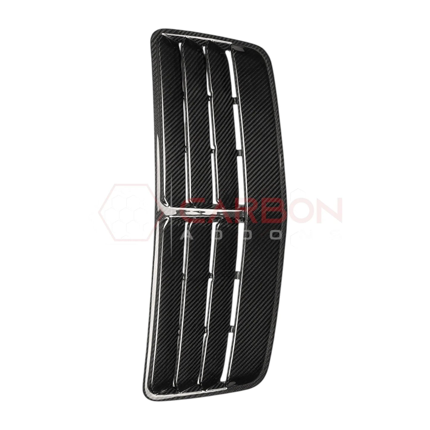 2024+ S650 Mustang Real Carbon Fiber Hood Vent | Direct Replacement - OEM Style