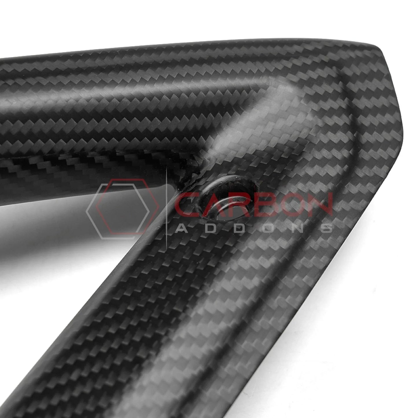 Real Carbon Fiber Center Console Grab Handle Trim For 2021–2025 Ford Bronco | Direct Replacement