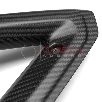Real Carbon Fiber Center Console Grab Handle Trim For 2021–2025 Ford Bronco | Direct Replacement