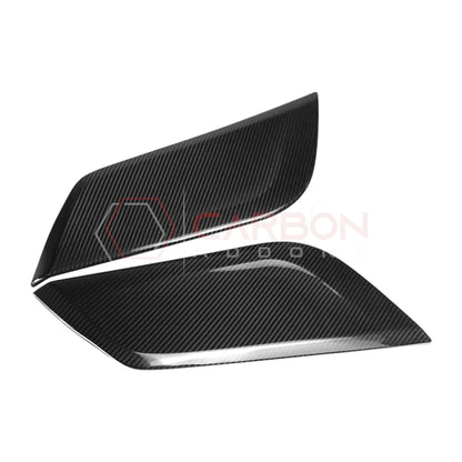 Real Carbon Fiber Center Console Side Trim Covers for 2024+ Ford Mustang