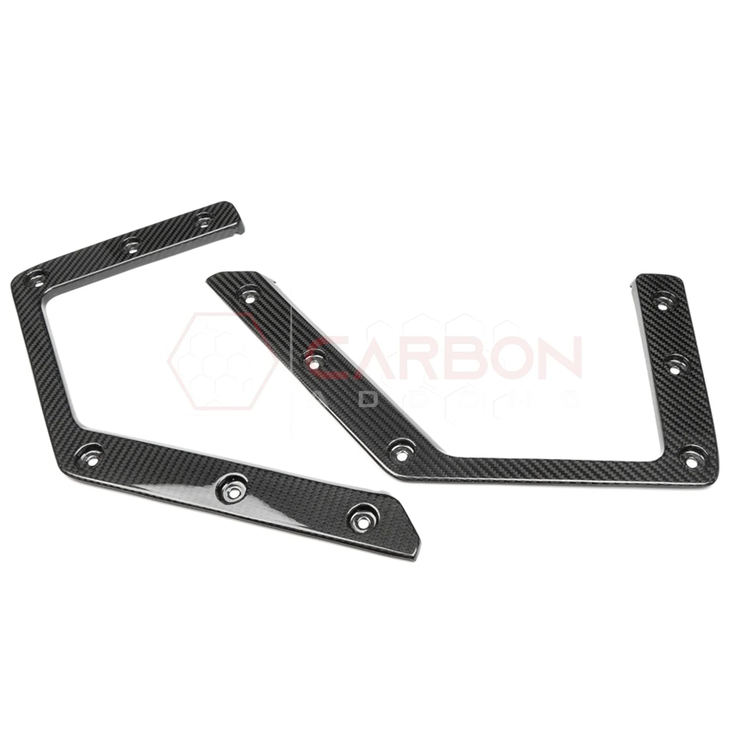 Real Carbon Fiber Front Door Storage Pocket Net  Frame For 2021–2025 Ford Bronco | Direct Replacement