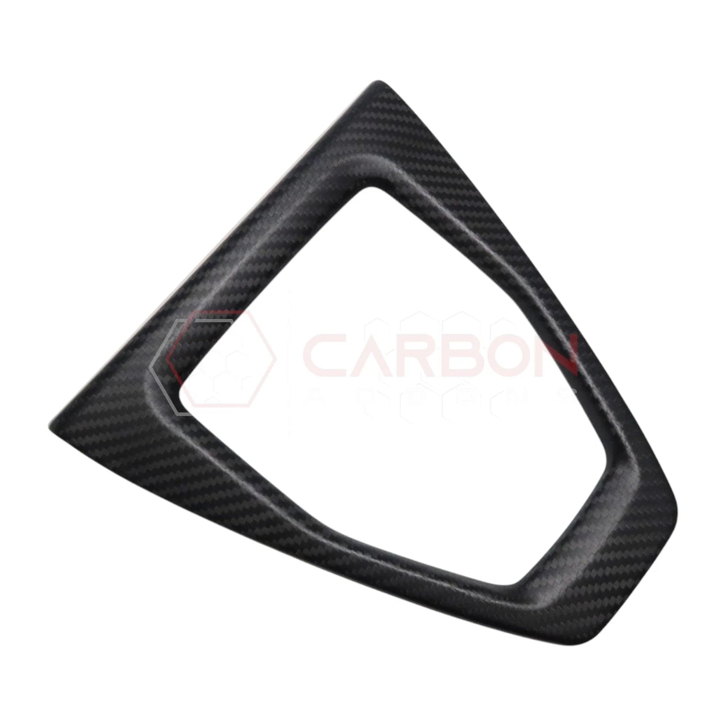 Real Carbon Fiber Gear Shifter Trim Cover for 2024+ Ford Mustang
