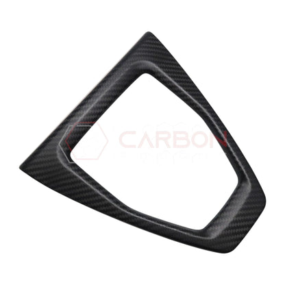 Real Carbon Fiber Gear Shifter Trim Cover for 2024+ Ford Mustang