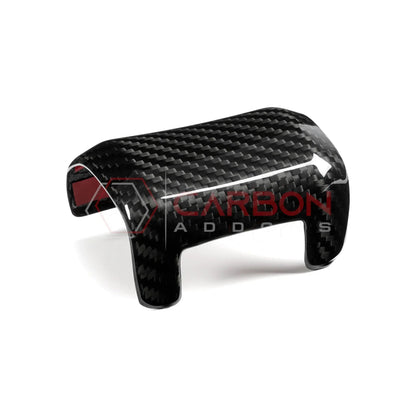 Real Carbon Fiber Gear Shifter Trim Cover for 2021+ Ford F-150 Raptor