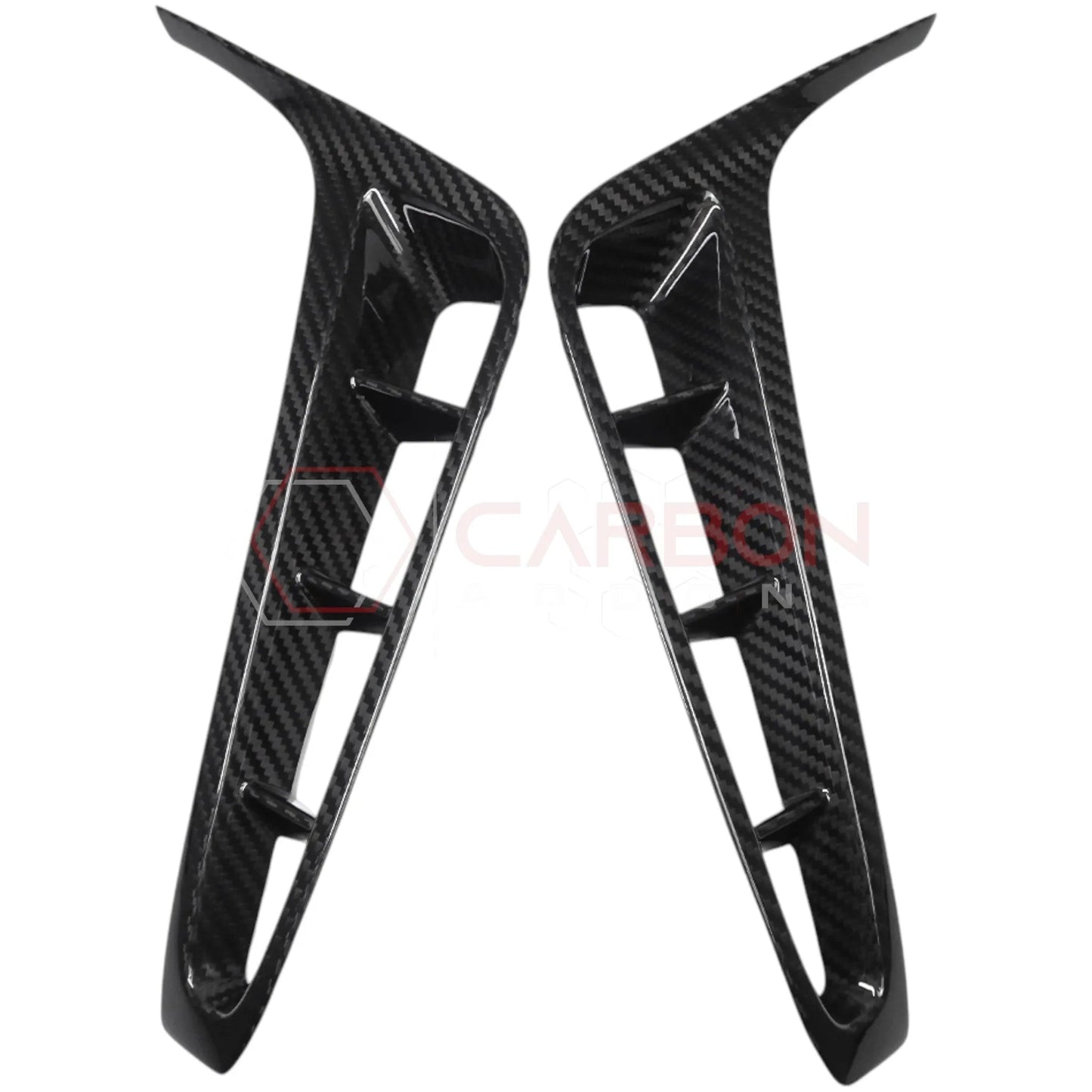 C8 Corvette Z06/ERay Carbon Fiber Rear Bumper Side Vent Cover