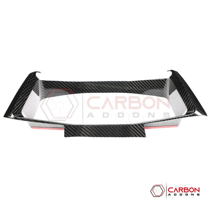 2026+ C8 Corvette Real Carbon Fiber Gauge Cluster Trim Cover