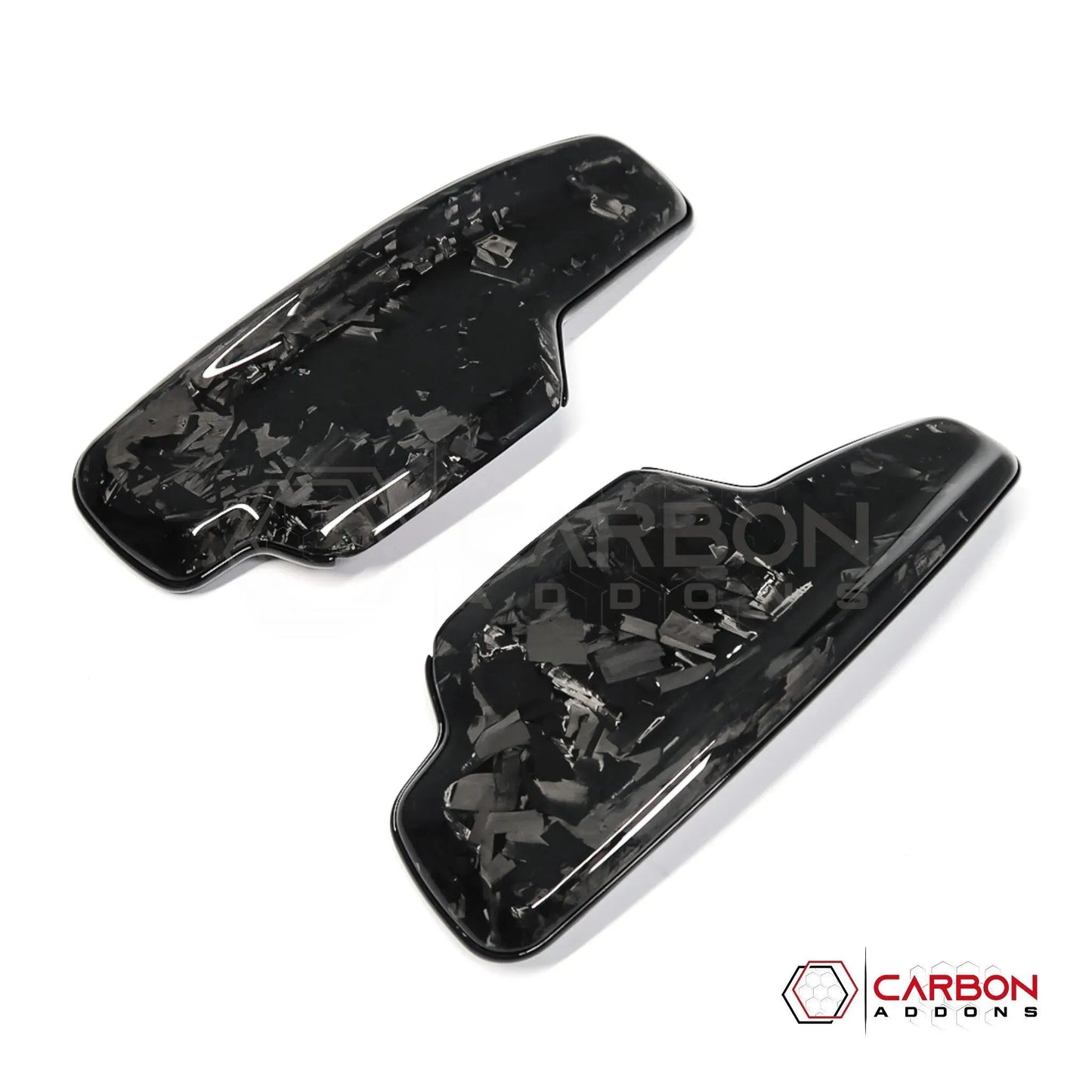 C8 Corvette Real Carbon Fiber Paddle Shifter Covers | Interior Upgrade (2020–2026)