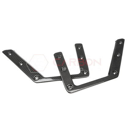 Real Carbon Fiber Front Door Storage Pocket Net  Frame For 2021–2025 Ford Bronco | Direct Replacement