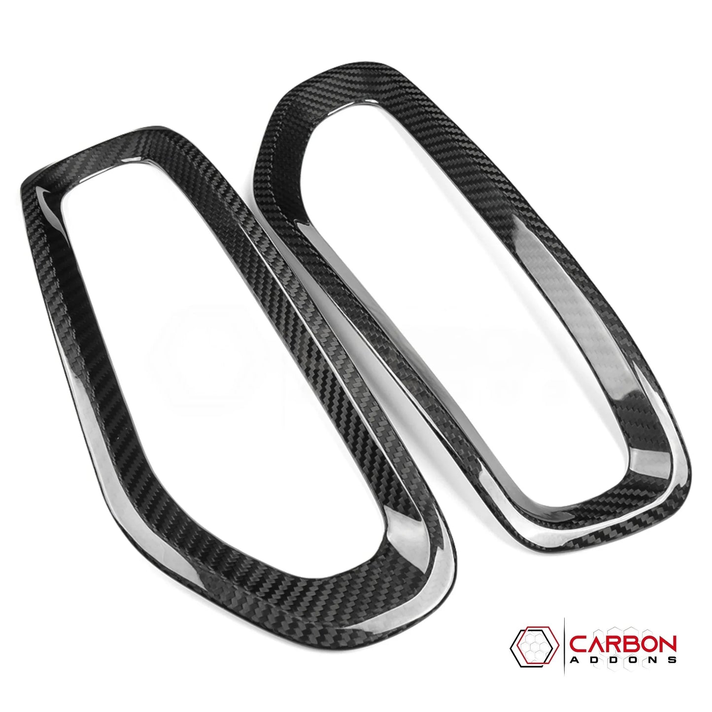 2019+ Ram 1500 (All Trims) Carbon Fiber Fog Light Frame Covers