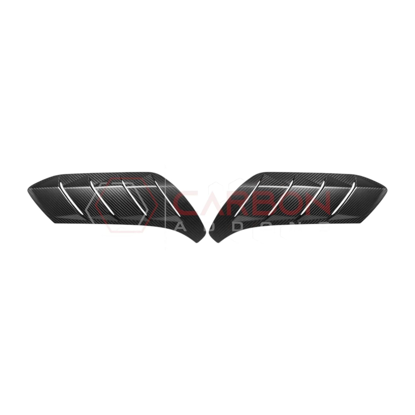 2021+ Bronco Raptor Real Carbon Fiber Fender Vent Trim Covers