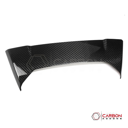 C8 Corvette Real Carbon Fiber Waterfall Speaker Upper Trim Cover | Interior Upgrade (2020–2026)