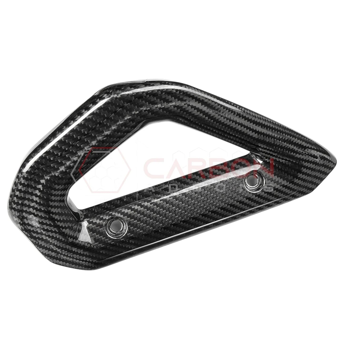 Real Carbon Fiber Center Console Grab Handle Trim For 2021–2025 Ford Bronco | Direct Replacement