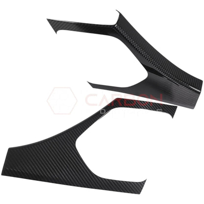 C8 Corvette Real Carbon Fiber Rear Door Sill Panel Covers