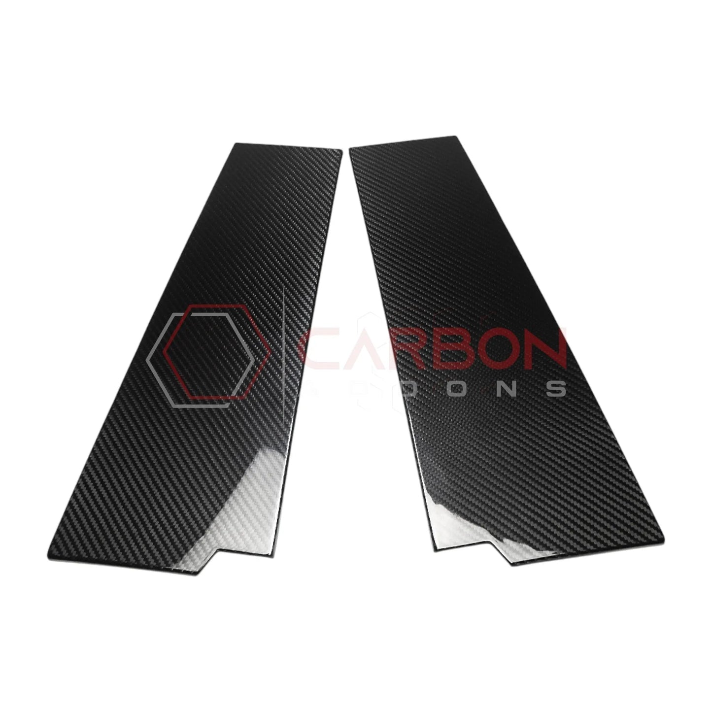 Real Carbon Fiber B-Pillar Trim Covers For 2021+ Bronco