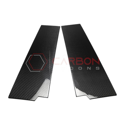 Real Carbon Fiber B-Pillar Trim Covers For 2021+ Bronco