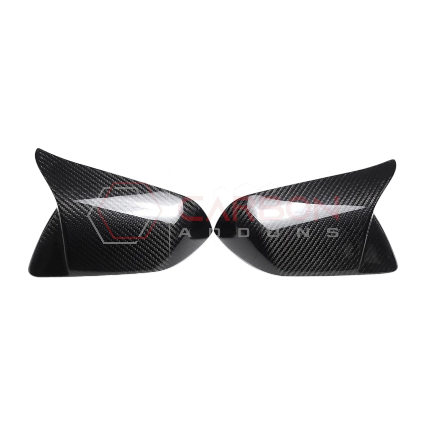 Mustang 2015-2023 Exterior Carbon Fiber M Style Mirror Covers