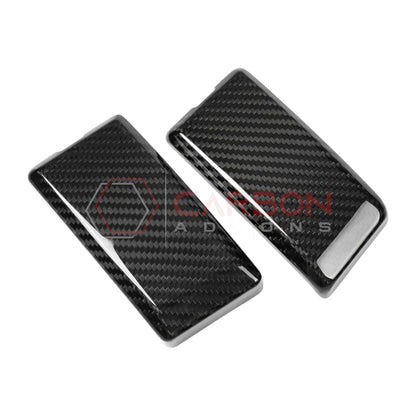 2021+ Bronco Real Carbon Fiber Front Roof Rack Mount Cover Trim Covers