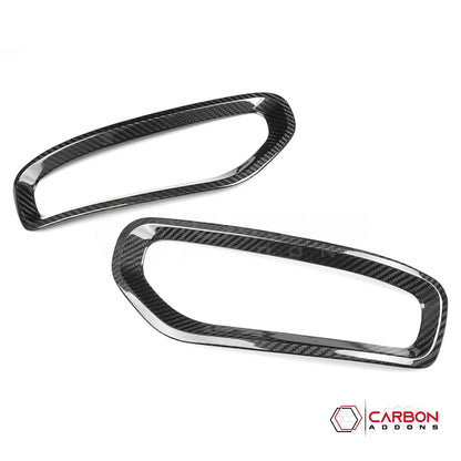 2019+ Ram 1500 (All Trims) Carbon Fiber Fog Light Frame Covers