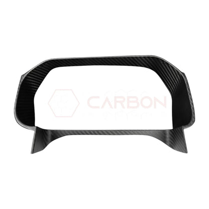 Real Carbon Fiber Gauge Cluster Dash Trim Cover For 2021+ Bronco