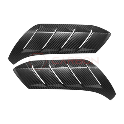2021+ Bronco Raptor Real Carbon Fiber Fender Vent Trim Covers