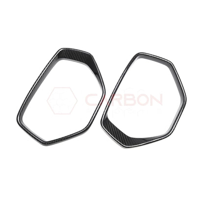 C8 Corvette Carbon Fiber Side Mirror Front Trim Cover (2020-2026)