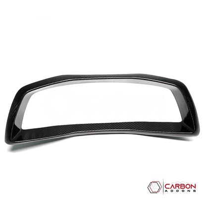 C8 Corvette Gauge Cluster Trim Carbon Fiber Cover