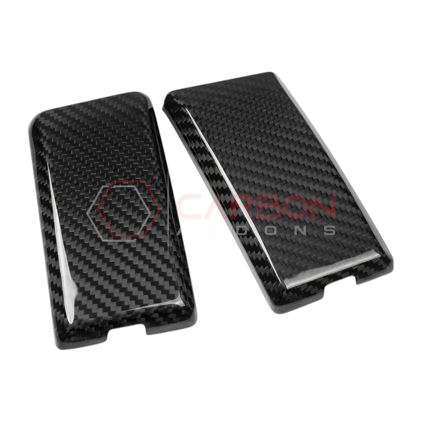 2021+ Bronco Real Carbon Fiber Front Roof Rack Mount Cover Trim Covers