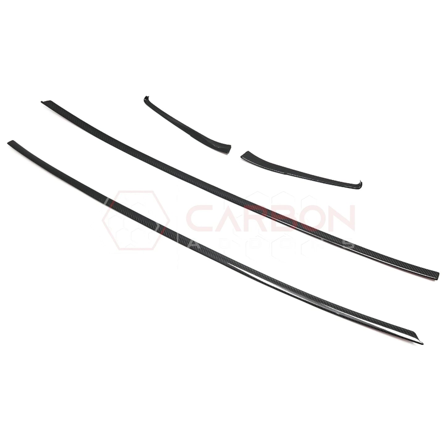 Carbon Fiber Side Window Sill Trim for Corvette C8 Stingray, Z51, Z06 (2020–2026) – Coupe or Convertible