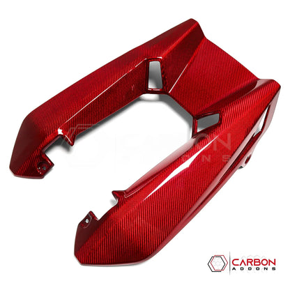 C8 Corvette Z06 LT6 Real Carbon Fiber Engine Cover | Direct Replacement (2023–2026)