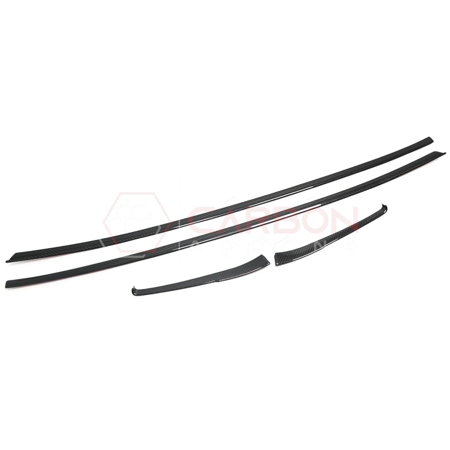 Carbon Fiber Side Window Sill Trim for Corvette C8 Stingray, Z51, Z06 (2020–2026) – Coupe or Convertible
