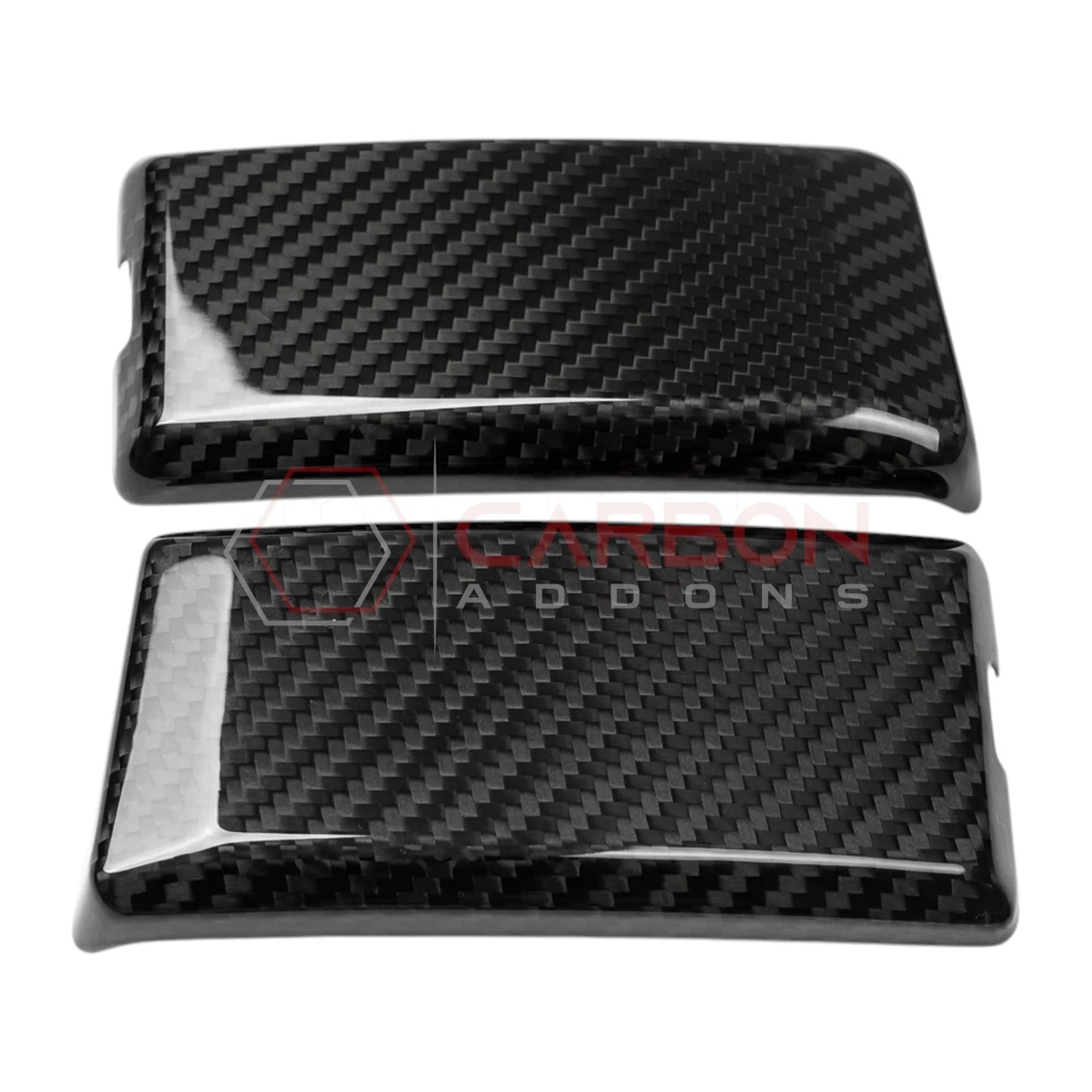 2021+ Bronco Real Carbon Fiber Front Roof Rack Mount Cover Trim Covers