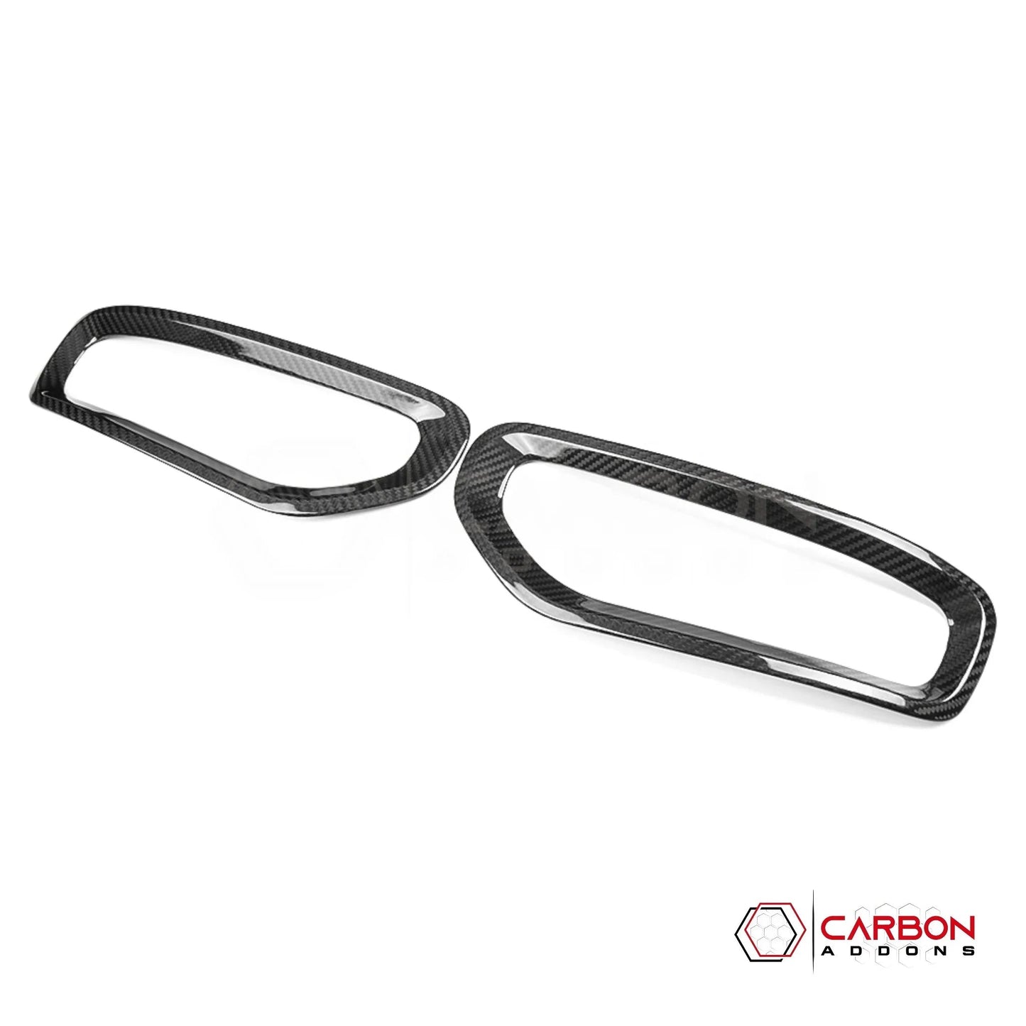 2019+ Ram 1500 (All Trims) Carbon Fiber Fog Light Frame Covers