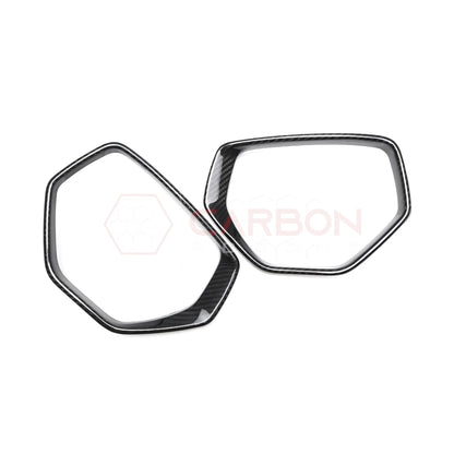 C8 Corvette Carbon Fiber Side Mirror Front Trim Cover (2020-2026)