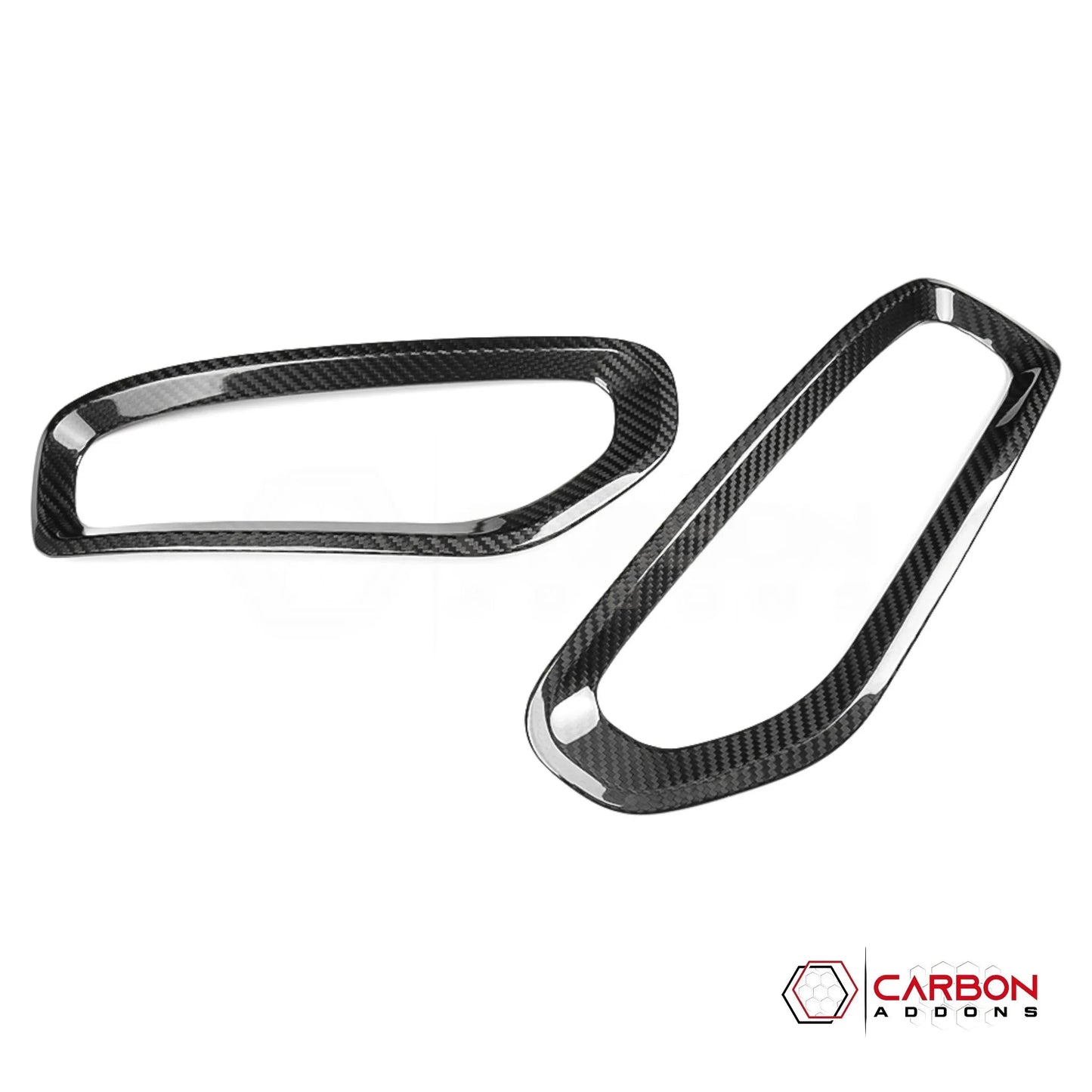 2019+ Ram 1500 (All Trims) Carbon Fiber Fog Light Frame Covers